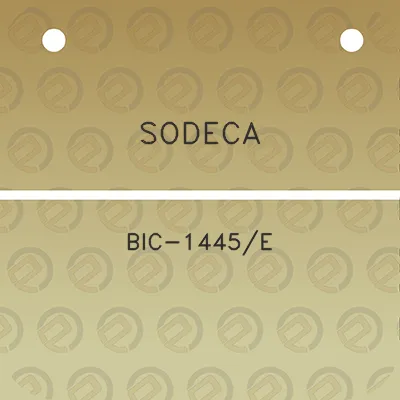 sodeca-bic-1445e