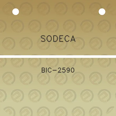 sodeca-bic-2590