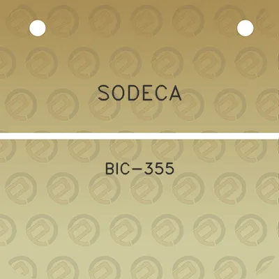 sodeca-bic-355