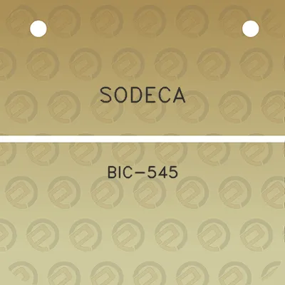 sodeca-bic-545