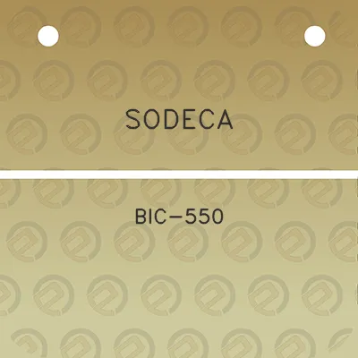 sodeca-bic-550