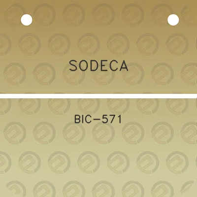 sodeca-bic-571