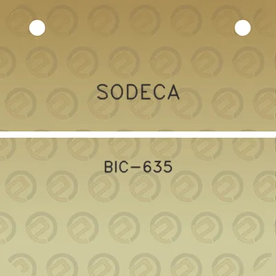 sodeca-bic-635