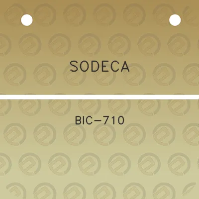 sodeca-bic-710