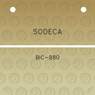 sodeca-bic-880