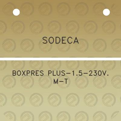 sodeca-boxpres-plus-15-230v-m-t