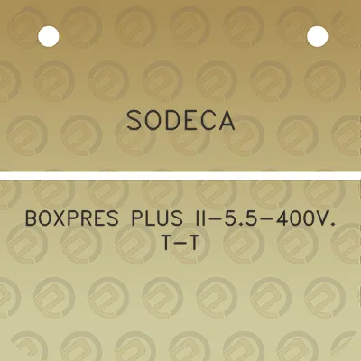 sodeca-boxpres-plus-ii-55-400v-t-t