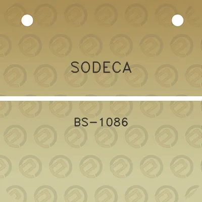 sodeca-bs-1086