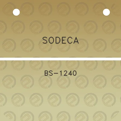 sodeca-bs-1240