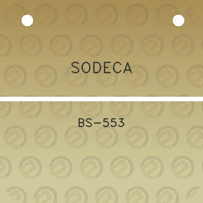 sodeca-bs-553