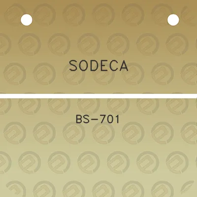 sodeca-bs-701