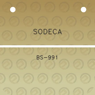 sodeca-bs-991