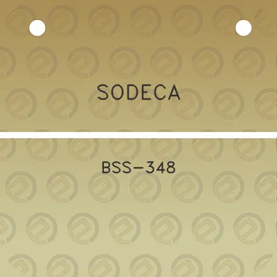 sodeca-bss-348