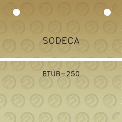 sodeca-btub-250