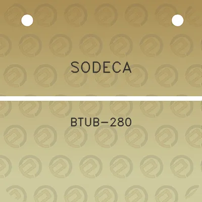 sodeca-btub-280