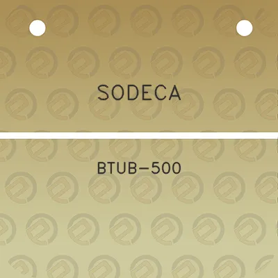 sodeca-btub-500