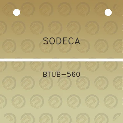 sodeca-btub-560