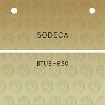 sodeca-btub-630