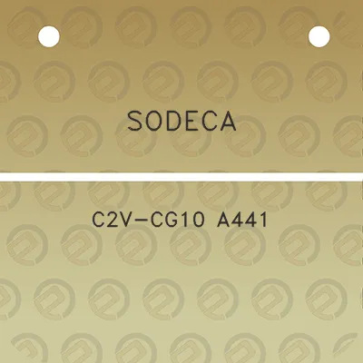 sodeca-c2v-cg10-a441