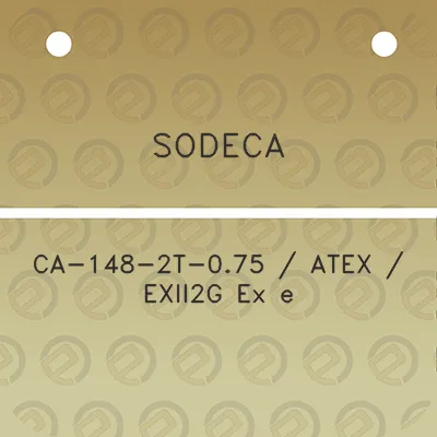 sodeca-ca-148-2t-075-atex-exii2g-ex-e