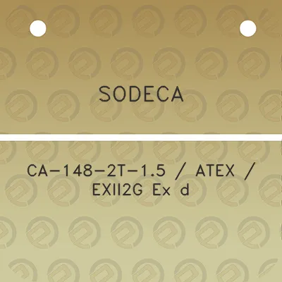 sodeca-ca-148-2t-15-atex-exii2g-ex-d