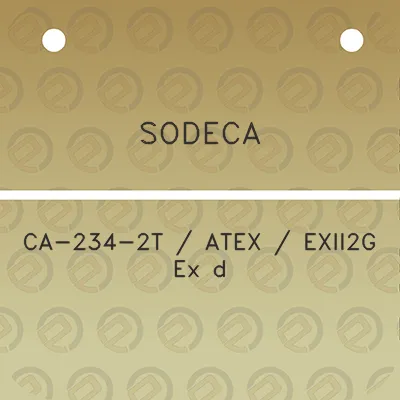 sodeca-ca-234-2t-atex-exii2g-ex-d