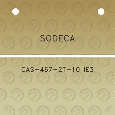 sodeca-cas-467-2t-10-ie3