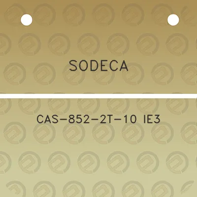 sodeca-cas-852-2t-10-ie3