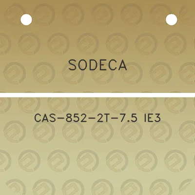 sodeca-cas-852-2t-75-ie3