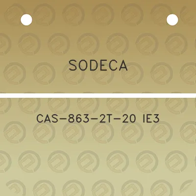 sodeca-cas-863-2t-20-ie3