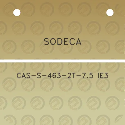 sodeca-cas-s-463-2t-75-ie3