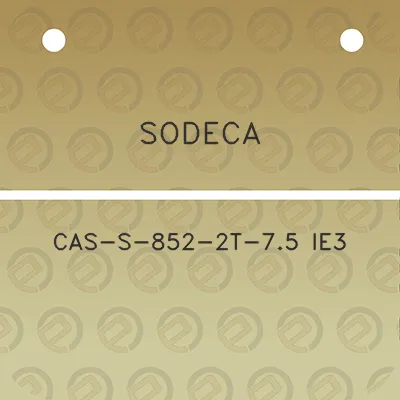 sodeca-cas-s-852-2t-75-ie3