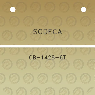 sodeca-cb-1428-6t