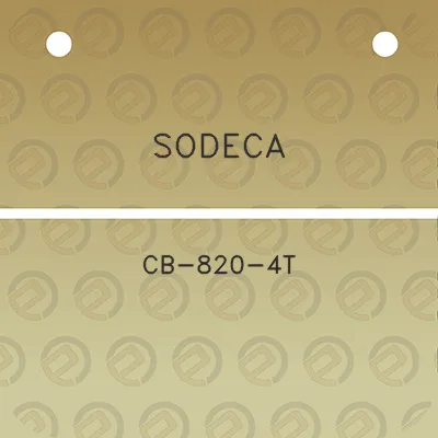 sodeca-cb-820-4t