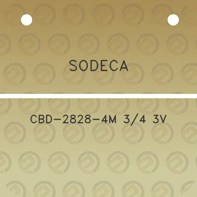 sodeca-cbd-2828-4m-34-3v