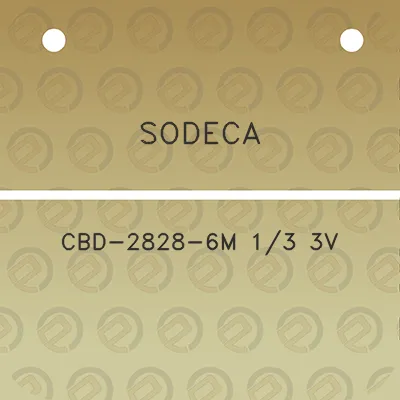 sodeca-cbd-2828-6m-13-3v