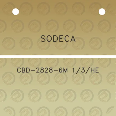 sodeca-cbd-2828-6m-13he