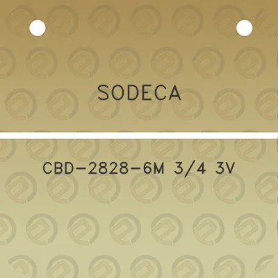 sodeca-cbd-2828-6m-34-3v