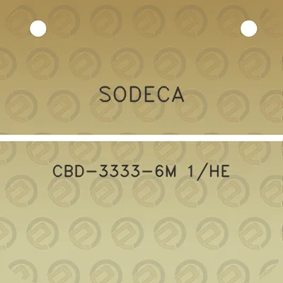 sodeca-cbd-3333-6m-1he