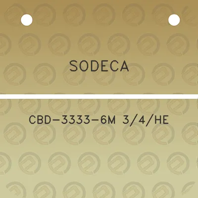 sodeca-cbd-3333-6m-34he