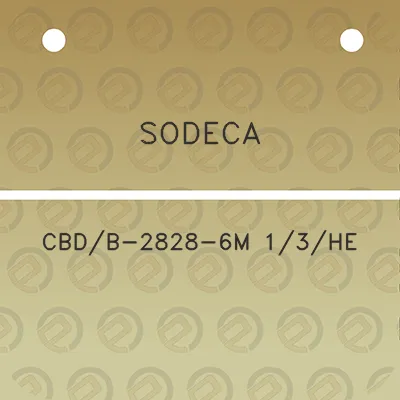 sodeca-cbdb-2828-6m-13he