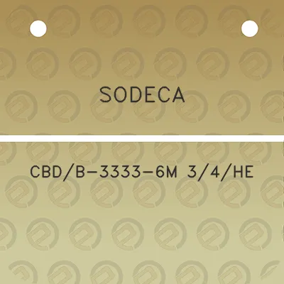 sodeca-cbdb-3333-6m-34he