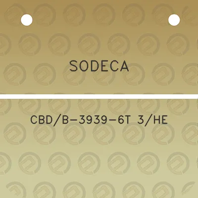 sodeca-cbdb-3939-6t-3he