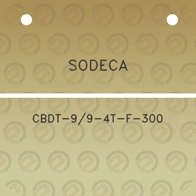 sodeca-cbdt-99-4t-f-300