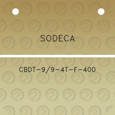 sodeca-cbdt-99-4t-f-400