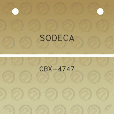 sodeca-cbx-4747