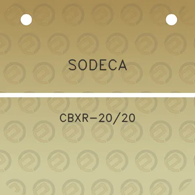 sodeca-cbxr-2020