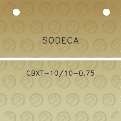 sodeca-cbxt-1010-075