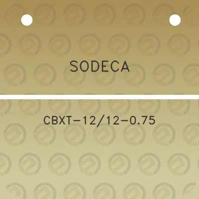 sodeca-cbxt-1212-075