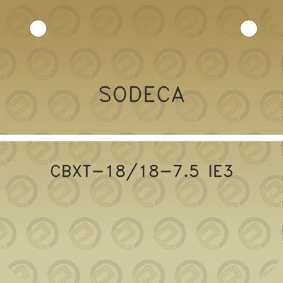 sodeca-cbxt-1818-75-ie3